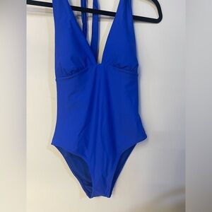 Robert Graham Vibrant Blue Woman’s One-Piece Swimsuit
